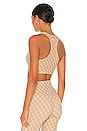 view 3 of 4 Sport Blair Bra in Camel Monogram Print