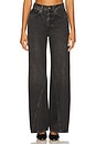 view 1 of 6 Brie Wide Leg in Washed Black in Arctic Night