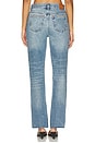 view 4 of 6 Bruno Straight Leg in Antique Destructed Blue