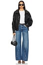 view 5 of 6 Brie Wide Leg Jeans in Aegean Blue