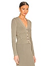 view 2 of 4 CÁRDIGAN LAYLA in Green Khaki & Olive