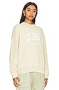 view 2 of 4 Jaci Sweatshirt University Los Angeles in Washed Faded Yellow