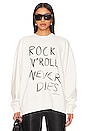 view 1 of 4 Miles Sweatshirt Rock N Roll in Ivory