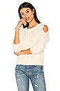 view 1 of 4 Cut Out Sweater in Cream