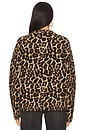 view 3 of 4 Sydney Crew Sweater in Black & Brown Leopard