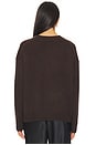 view 3 of 4 Lee Crew Sweater in Deep Brown