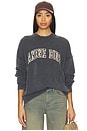 view 1 of 5 Miles Sweatshirt Anine Bing Leopard in Washed Black
