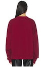 view 3 of 4 Miles Chenille Sweatshirt in Cabarnet in Cabernet