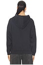 view 3 of 4 Jaci Hoodie Letterman in Vintage Black