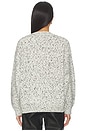 view 3 of 4 Sydney Crew Sweater in Marled White