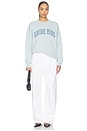 view 4 of 4 Miles Sweatshirt Anine Bing in Pale Blue