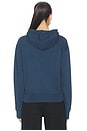 view 3 of 5 Debbie Shrunken Hoodie Paris in Washed Navy