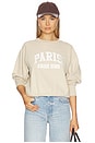 view 1 of 5 Harry Shrunken Sweatshirt Paris in Beige