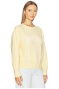 view 2 of 4 Harry Shrunken Sweatshirt in Butter Yellow