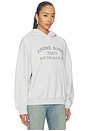 view 2 of 4 Harvey Sweatshirt Paris Stencil in Heather Grey