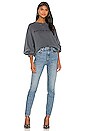 view 4 of 4 Esme Sweatshirt in Washed Indigo