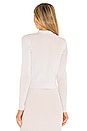 view 3 of 4 Layla Cardigan in Ivory & Camel