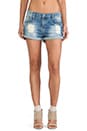 view 1 of 3 Denim Shorts in Light Distressed