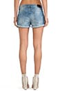view 3 of 3 Denim Shorts in Light Distressed