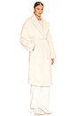 view 3 of 4 MANTEAU SHASHA in Cream