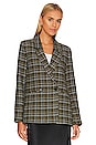view 2 of 5 Madeleine Blazer in Green Plaid