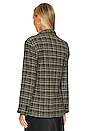 view 4 of 5 Madeleine Blazer in Green Plaid