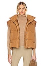 view 1 of 5 GILET KANE in Camel