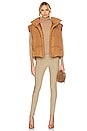 view 5 of 5 GILET KANE in Camel