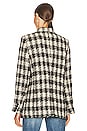 view 4 of 5 Diana Blazer in Tan & Black Plaid