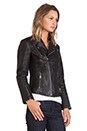 view 3 of 5 Classic Leather Jacket in Black