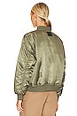 view 5 of 6 Leon Bomber in Army Green