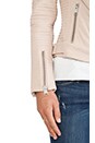 view 5 of 5 Classic Quilted Leather Jacket in Nude