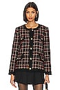 view 1 of 5 Lydia Jacket in Cherry Plaid