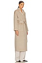 view 3 of 4 Dylan Maxi Coat in Taupe