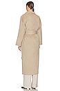 view 4 of 4 Dylan Maxi Coat in Taupe