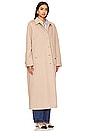 view 3 of 4 Randy Maxi Trench in Taupe