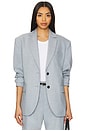 view 1 of 5 Quinn Blazer in Steel Blue