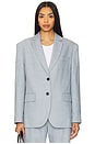 view 2 of 5 Quinn Blazer in Steel Blue