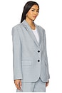 view 3 of 5 Quinn Blazer in Steel Blue