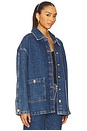 view 2 of 5 Luca Jacket in Clean Indigo Denim