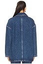 view 3 of 5 Luca Jacket in Clean Indigo Denim