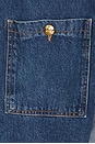 view 5 of 5 Luca Jacket in Clean Indigo Denim