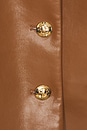 view 6 of 6 Amber Jacket in Cognac Recycled Leather