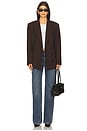 view 5 of 5 Aretha Blazer in Dark Brown