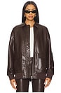 view 2 of 5 Kelanie Jacket in Deep Brown