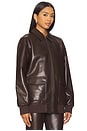 view 3 of 5 Kelanie Jacket in Deep Brown
