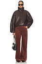 view 4 of 4 CYRUS 자켓 in Deep Brown