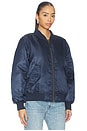 view 3 of 5 Leon Bomber in Midnight Blue