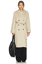 view 2 of 4 Rickie Maxi Trench in Beige