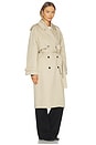 view 3 of 4 Rickie Maxi Trench in Beige